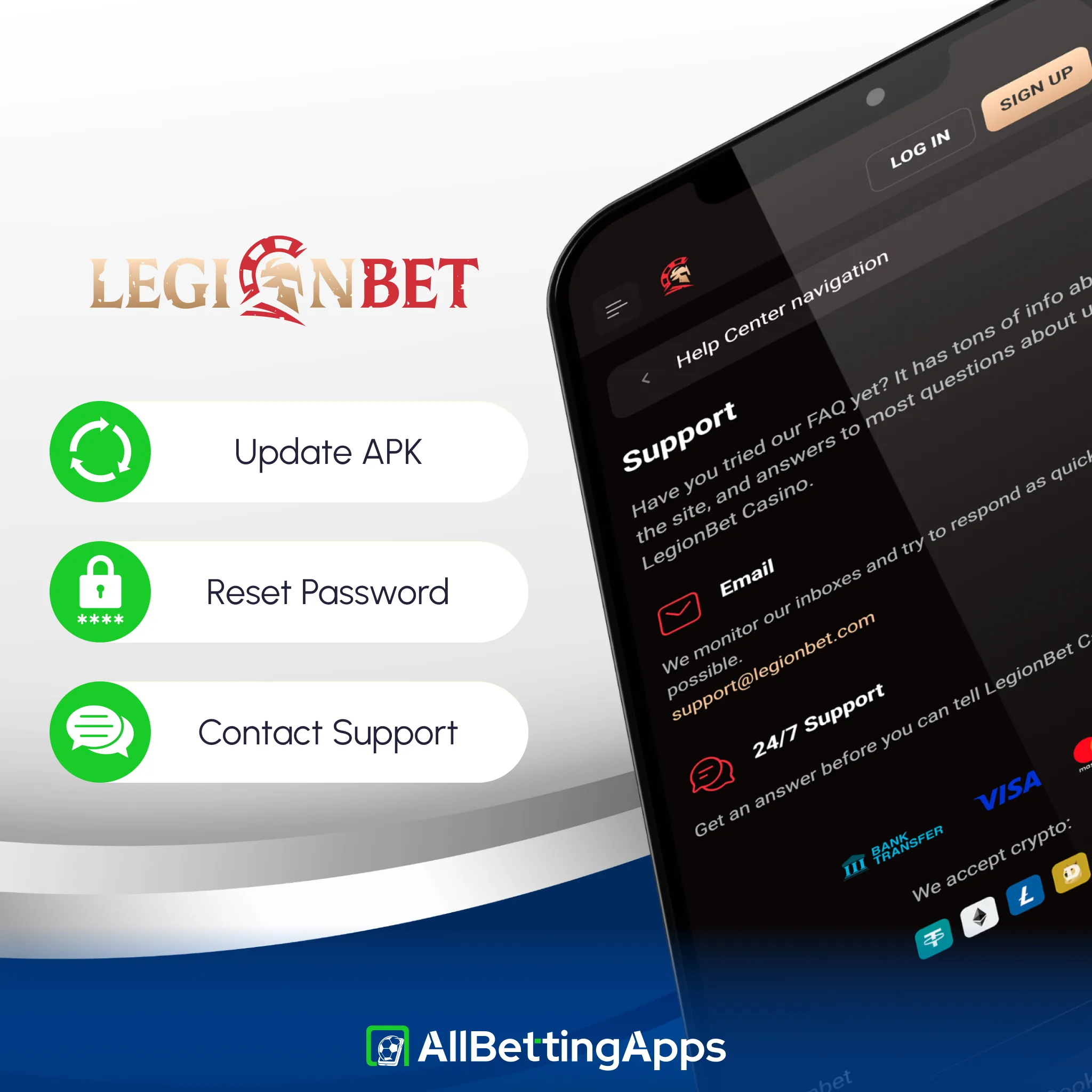 Resolve technical errors quickly using step-by-step troubleshooting for Legionbet.