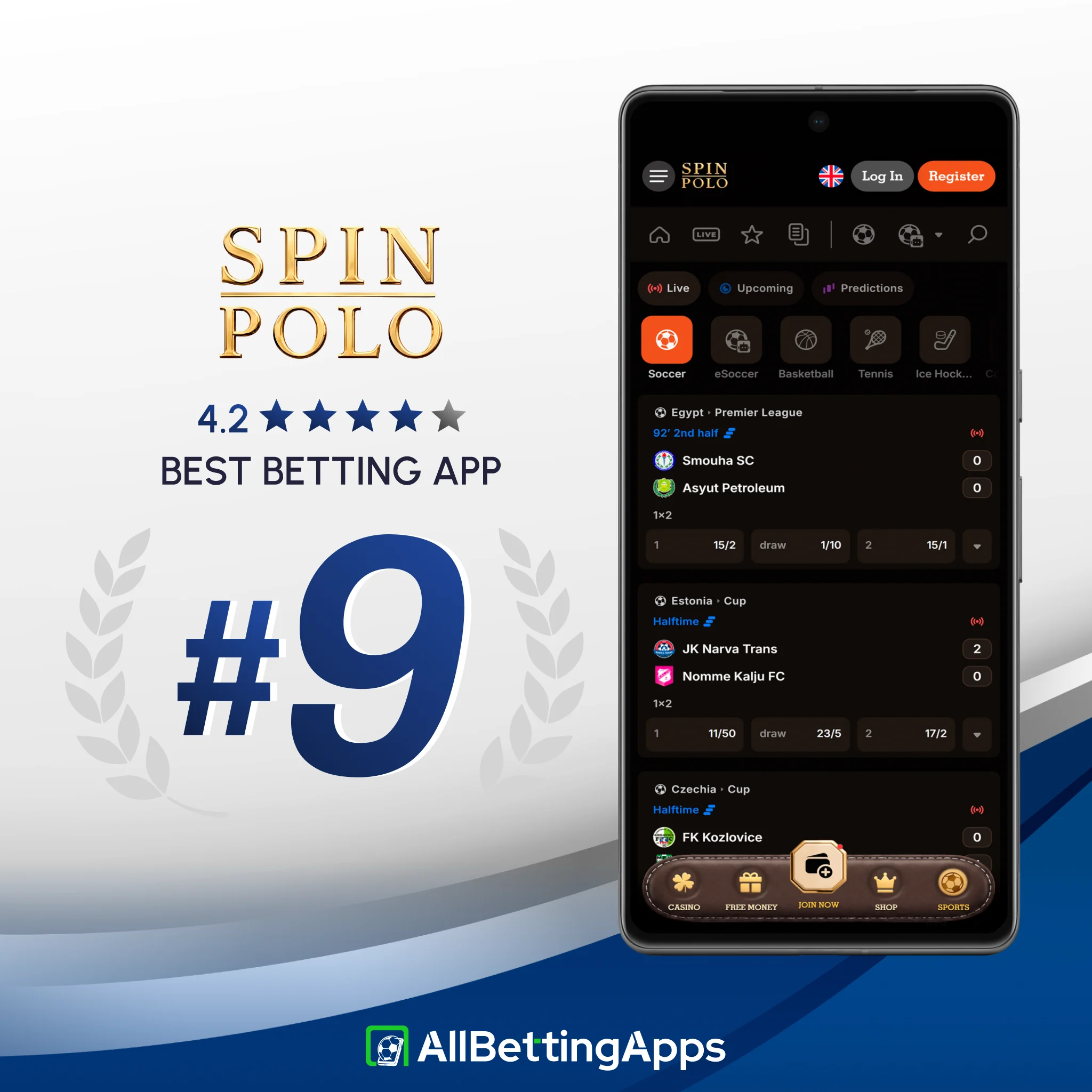 Read Spinpolo app analysis and betting features on allbettingapps.
