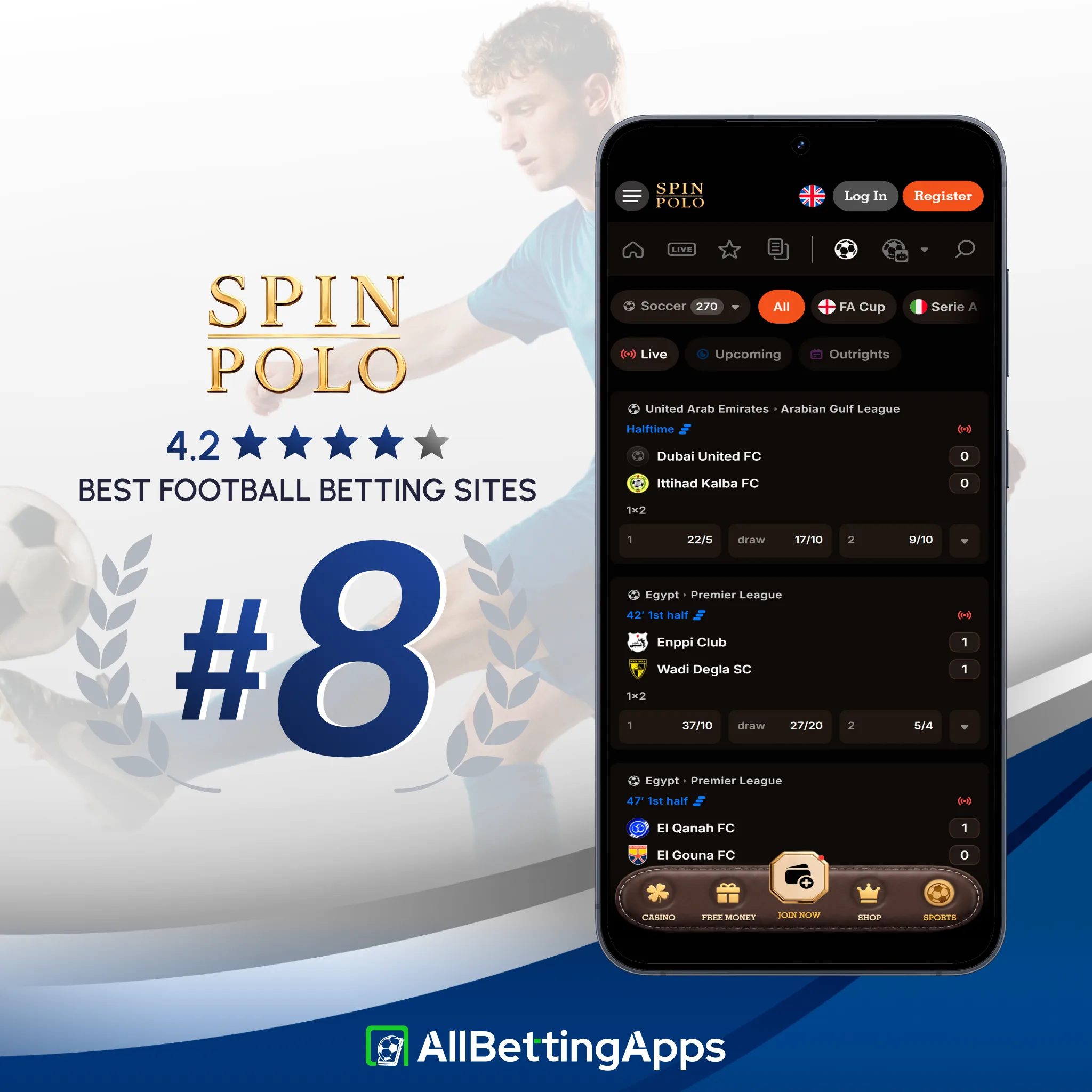 Read the Spinpolo football betting analysis on allbettingapps.