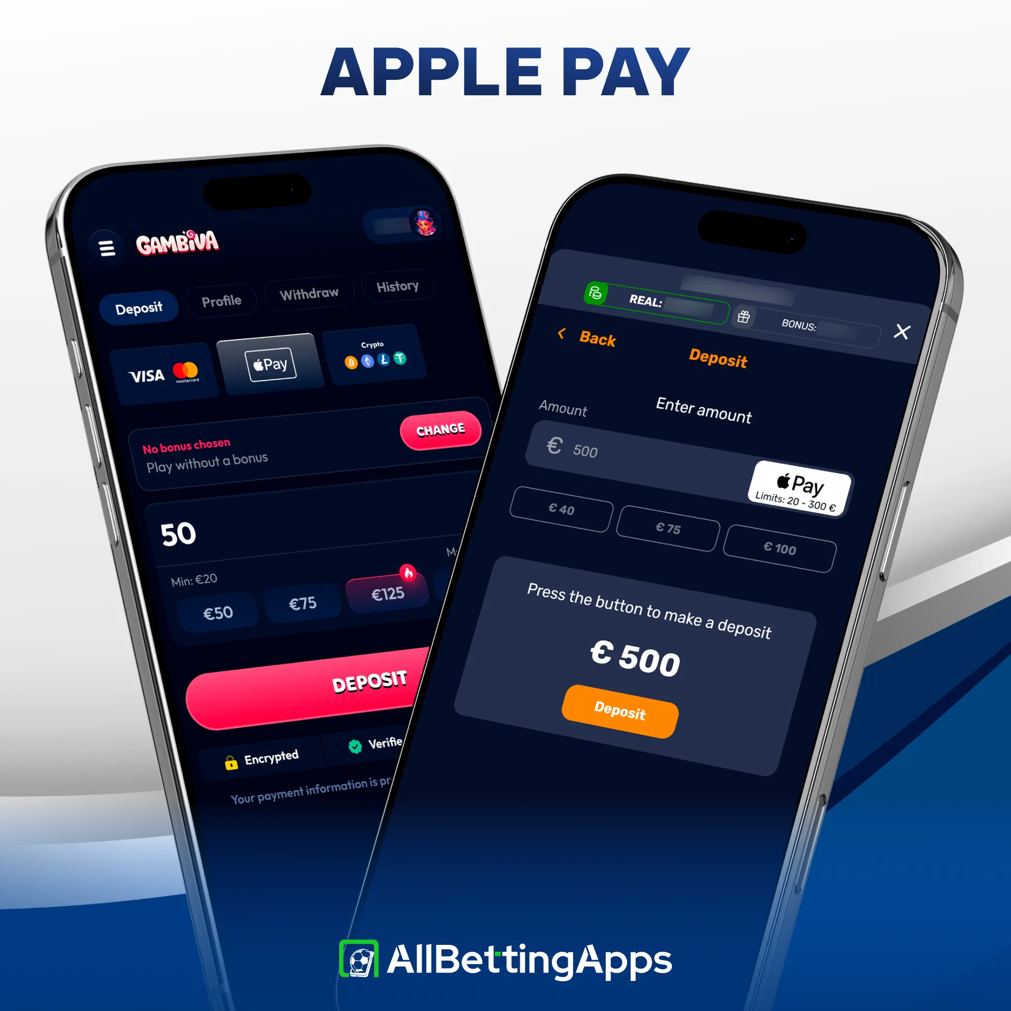 Deposit securely with Apple Pay on top sportsbooks via allbettingapps.