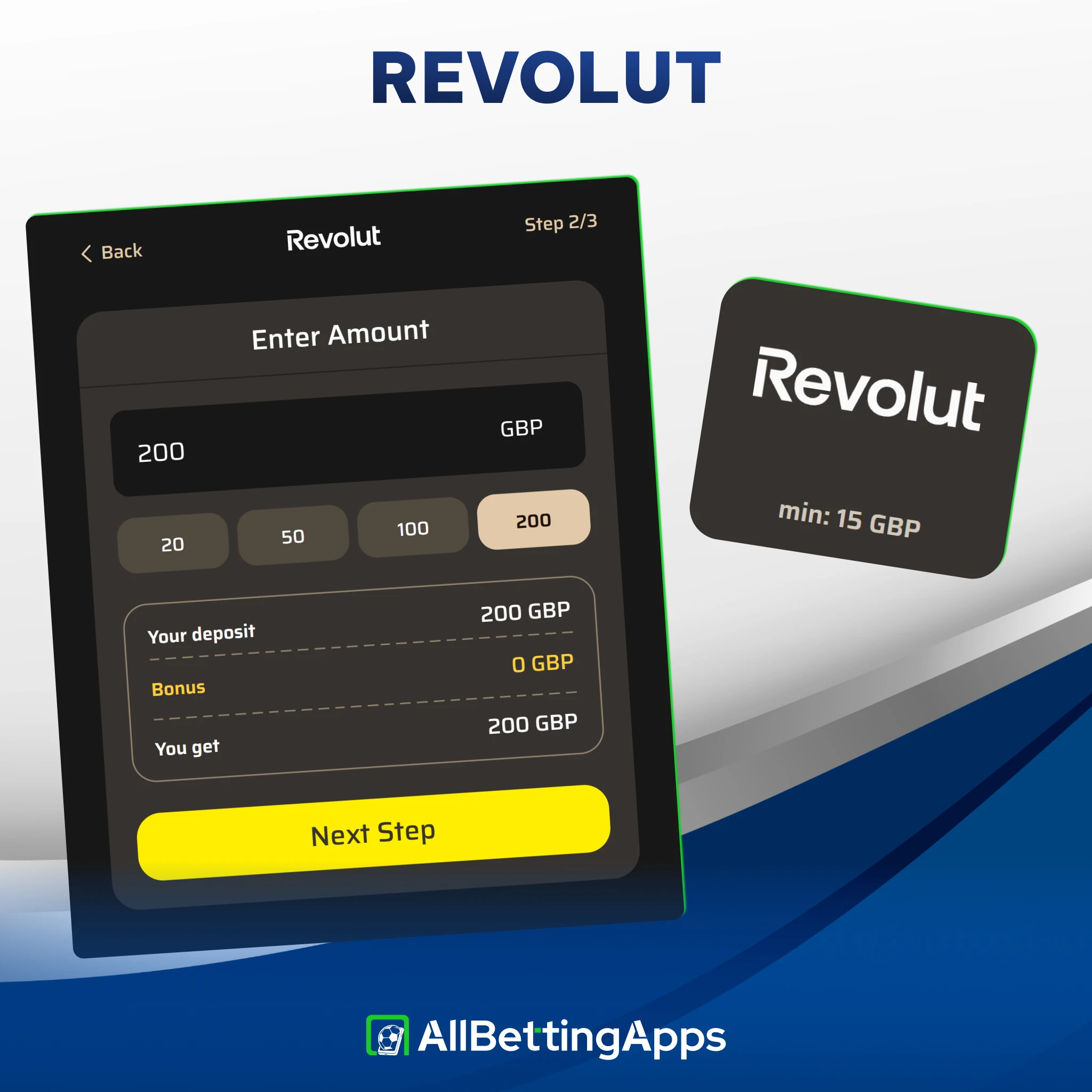 Check Revolut compatibility for mobile betting sites reviewed on allbettingapps.