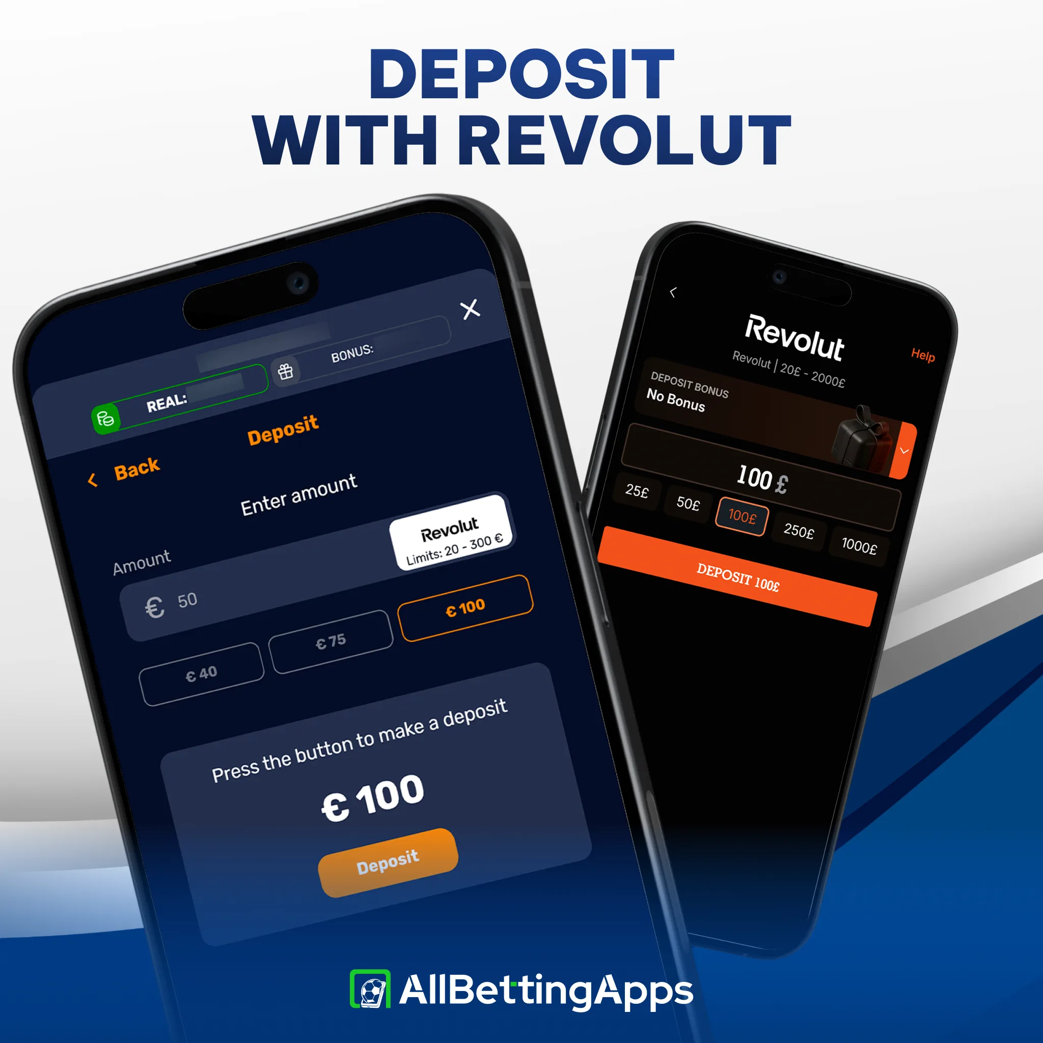 Follow simple steps to complete Revolut deposits on allbettingapps.